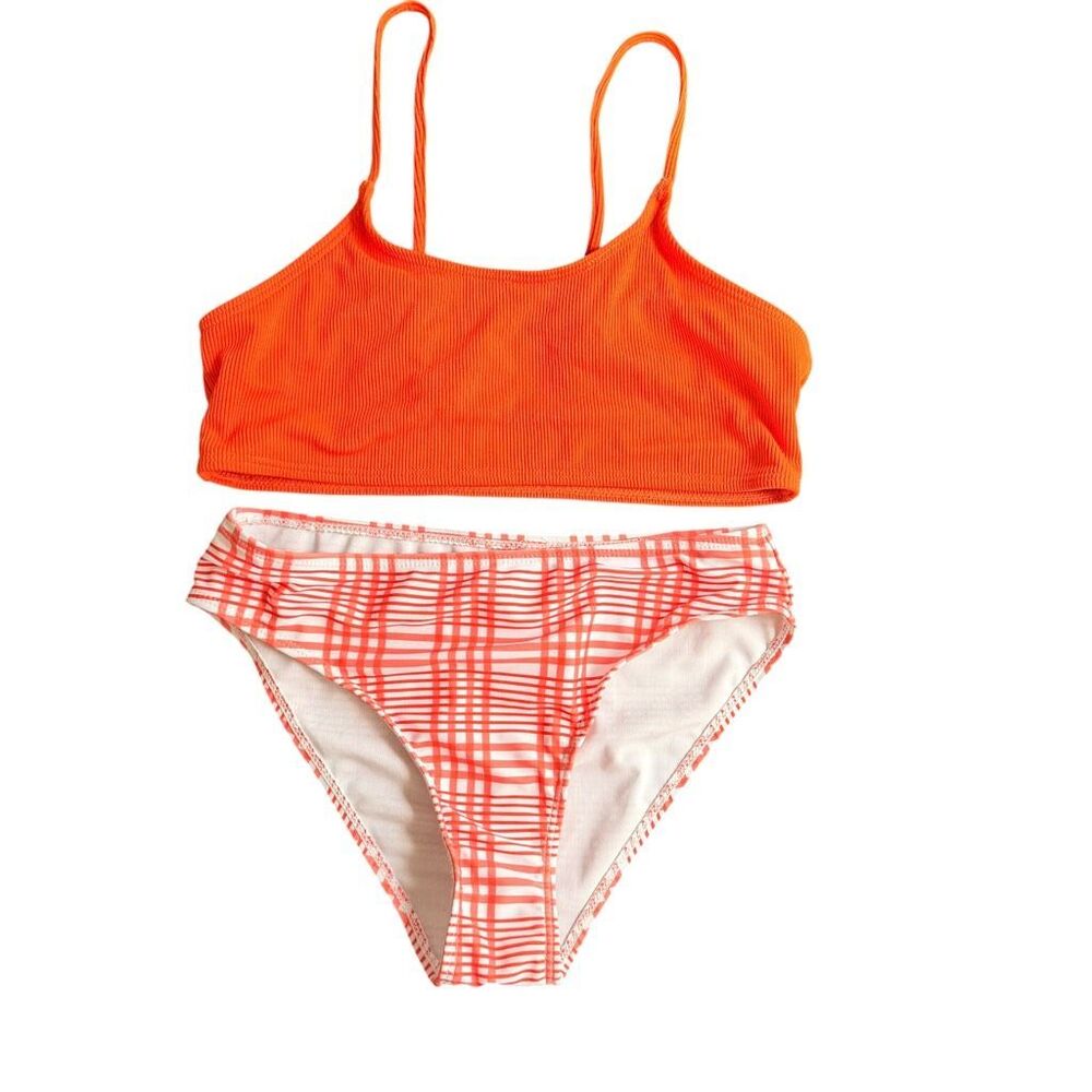 SHEIN Orange 2-Piece Bikini